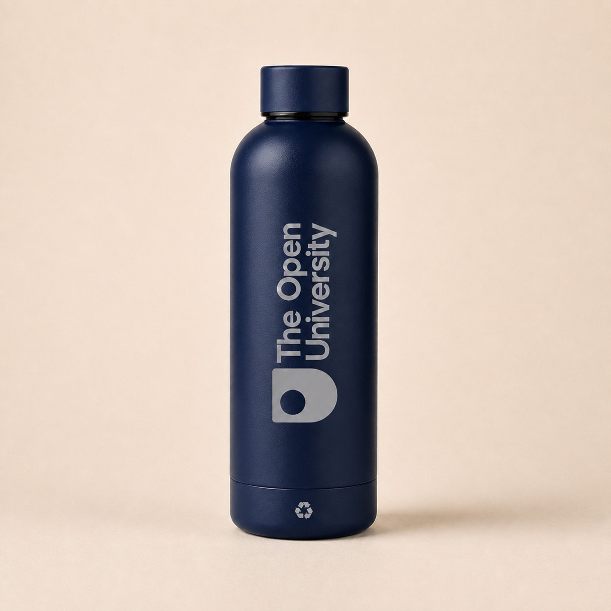 Recycled stainless steel bottle